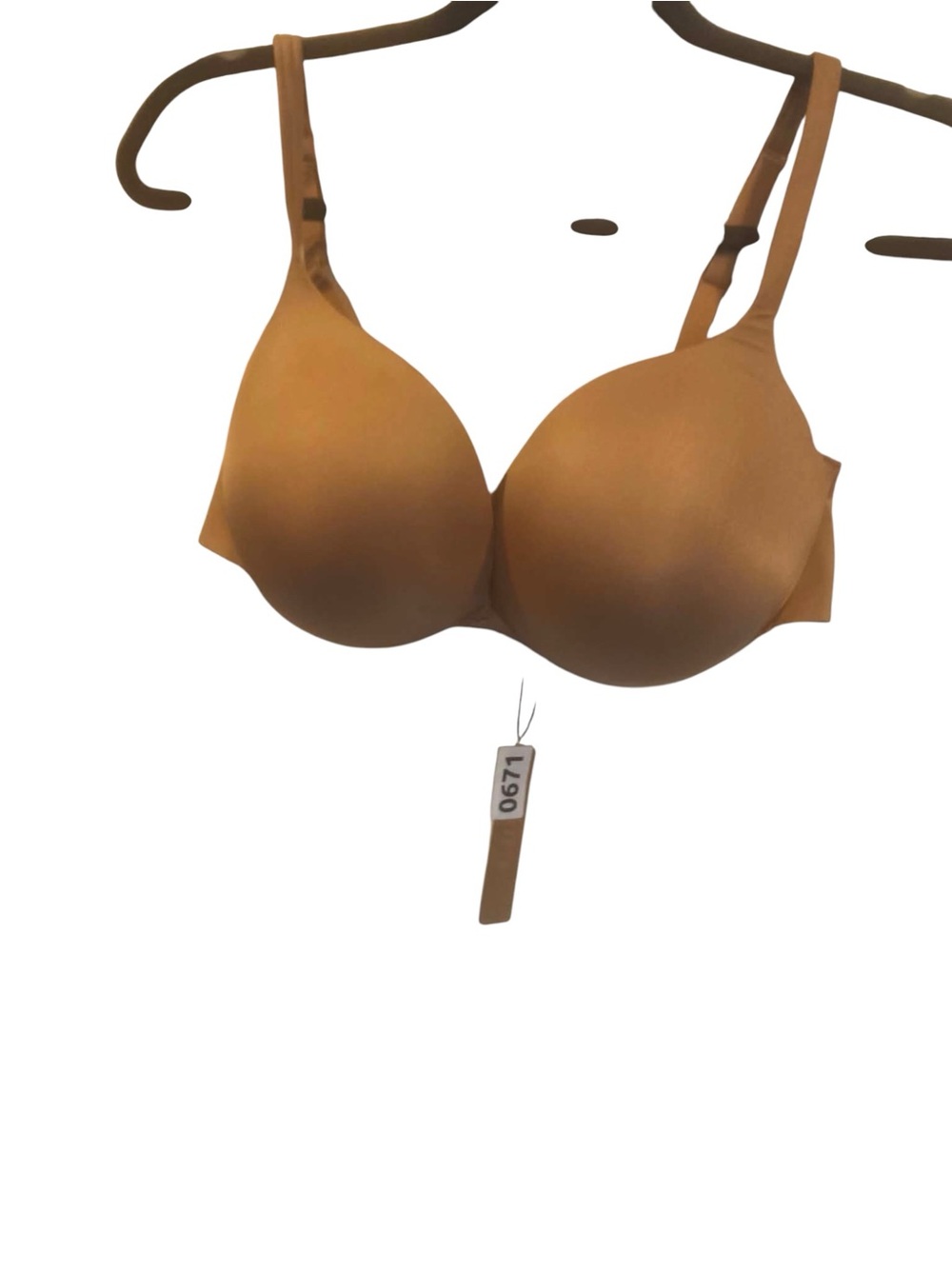 NWT Skims Ultimate Push Up Plunge Bra CLAY Size 36D